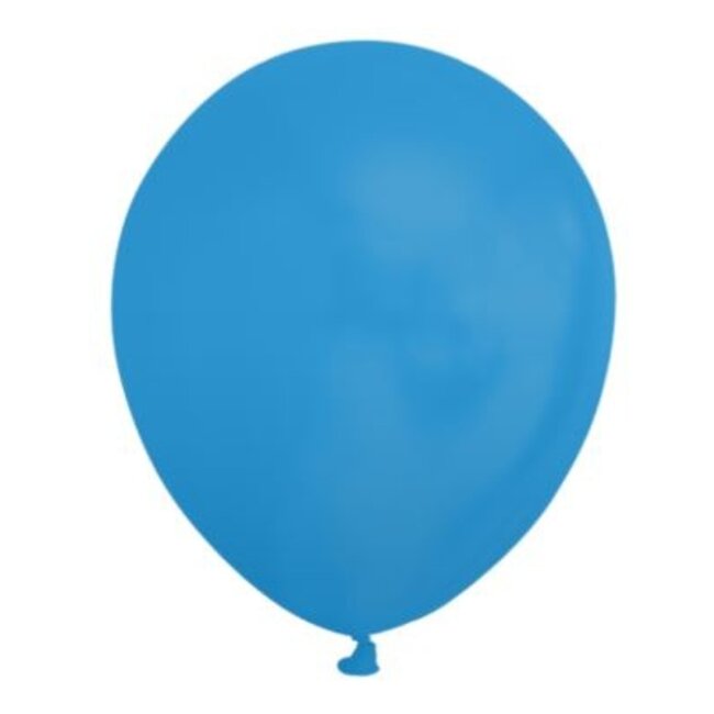 Ballonnen blauw mini 100 stuks