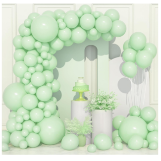 Ballonboog pastel groen