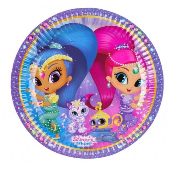 Shimmer en Shine borden