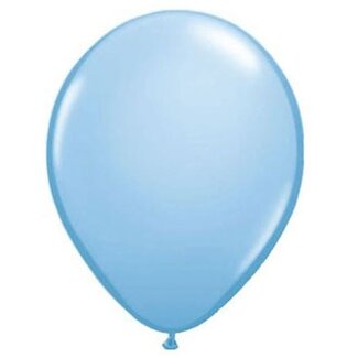 Licht blauwe ballonnen