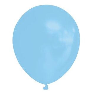 Licht blauwe ballonnen 13 cm - 100 stuks