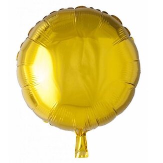 Gele/gouden ronde ballon