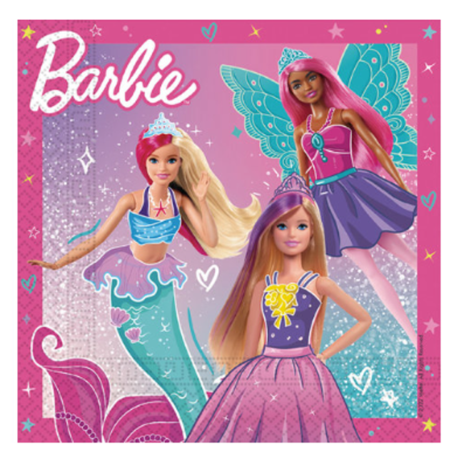 Barbie servetten