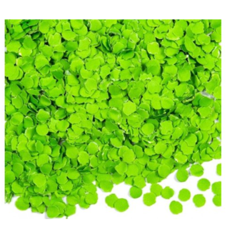 Confetti lime groen