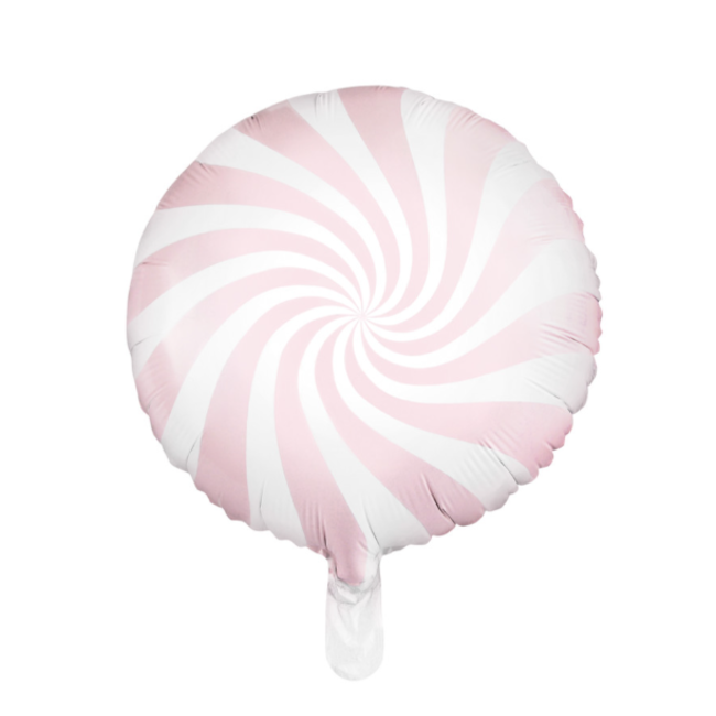 Candy swirl ballon pastel