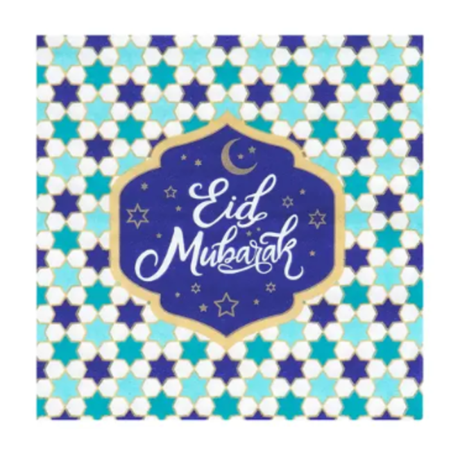 Eid mubarak servetten