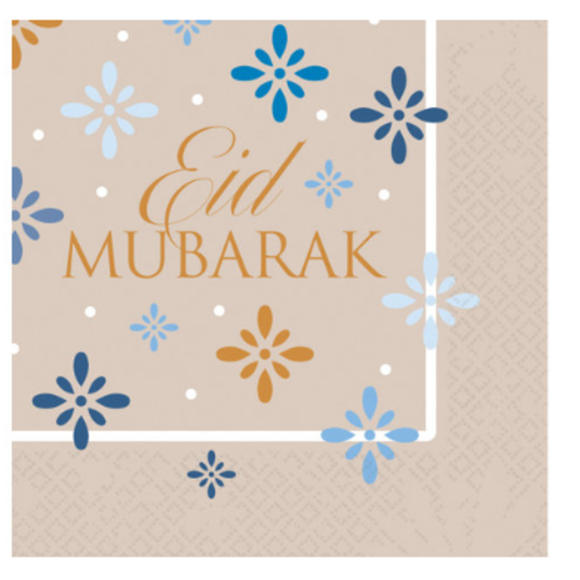 Eid mubarak servetten