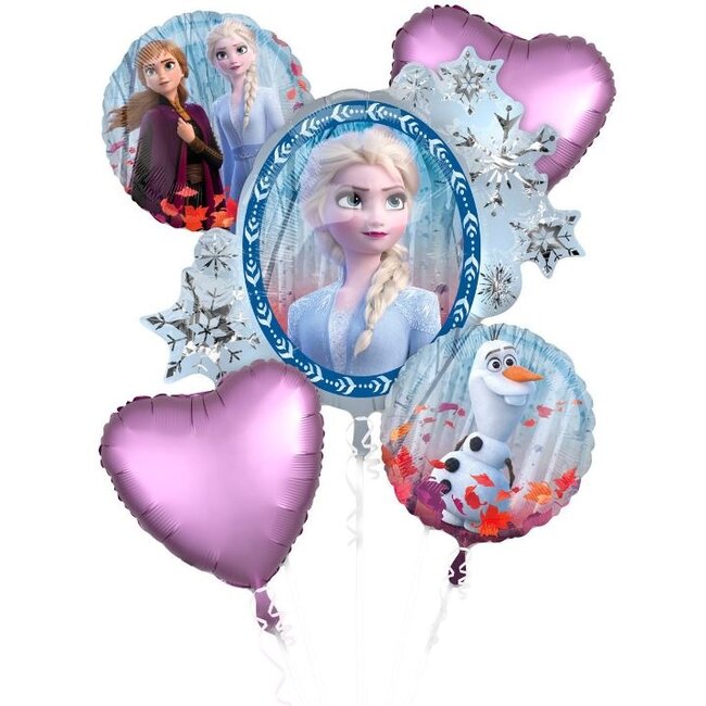 Frozen ballonnen boeket