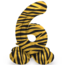 Cijfer ballon staand tijger