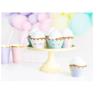 Unicorn cupcake papiertjes