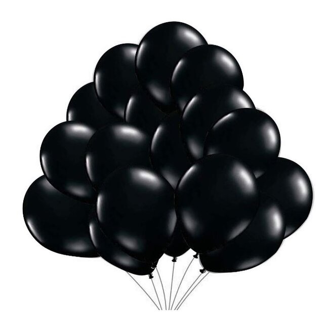 Ballonboeket zwart