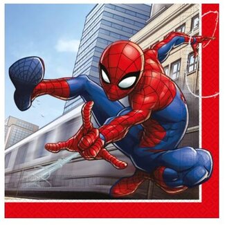 Spiderman servetten