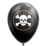 Piraat ballonnen zwart