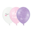 Eenhoorn ballonnen paars - roze