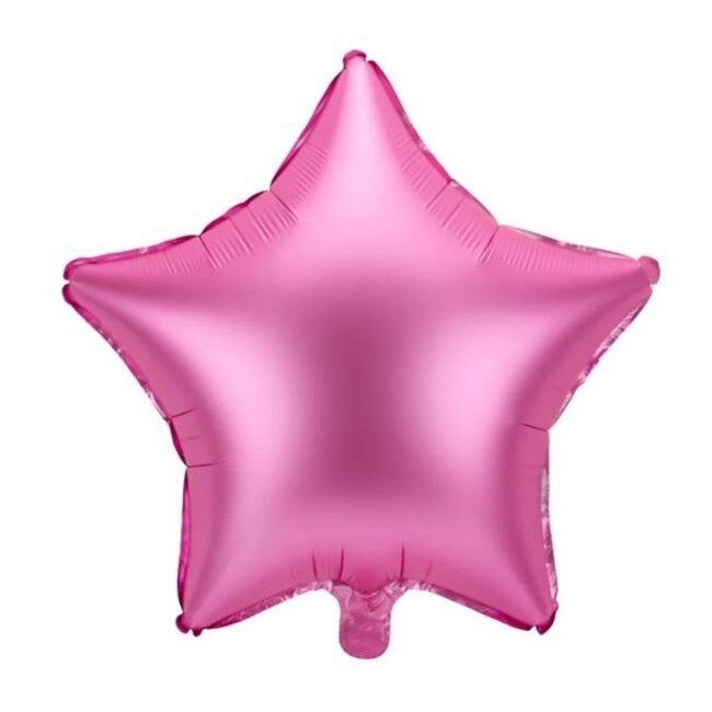 Helium Ballon Ster Roze