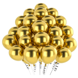 Ballonnen goud metal