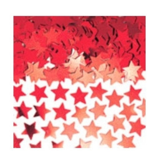 Confetti rood sterren Confetti rood sterren