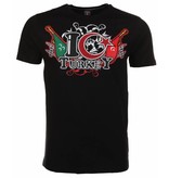 Mascherano T-shirt I Love Turkey - Black