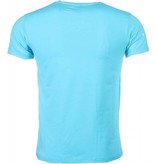 Mascherano T-shirt Bruce Lee - Aqua Blue