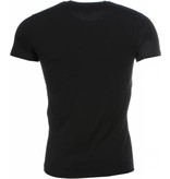 Mascherano T-shirt I Love Curacao - Black