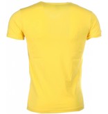 Mascherano T-shirt Pele - Yellow