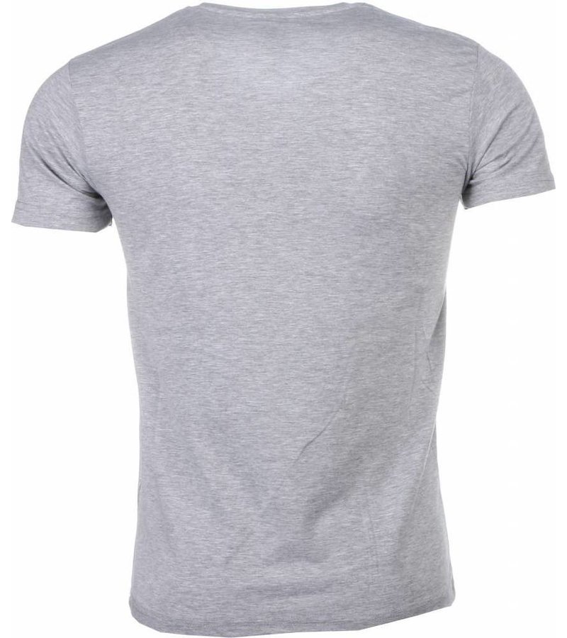 Mascherano T-shirt Pele - Grey