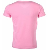 Mascherano T-shirt - Football Legends Print - Pink