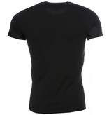 Mascherano T-shirt - Zidane Print - Black