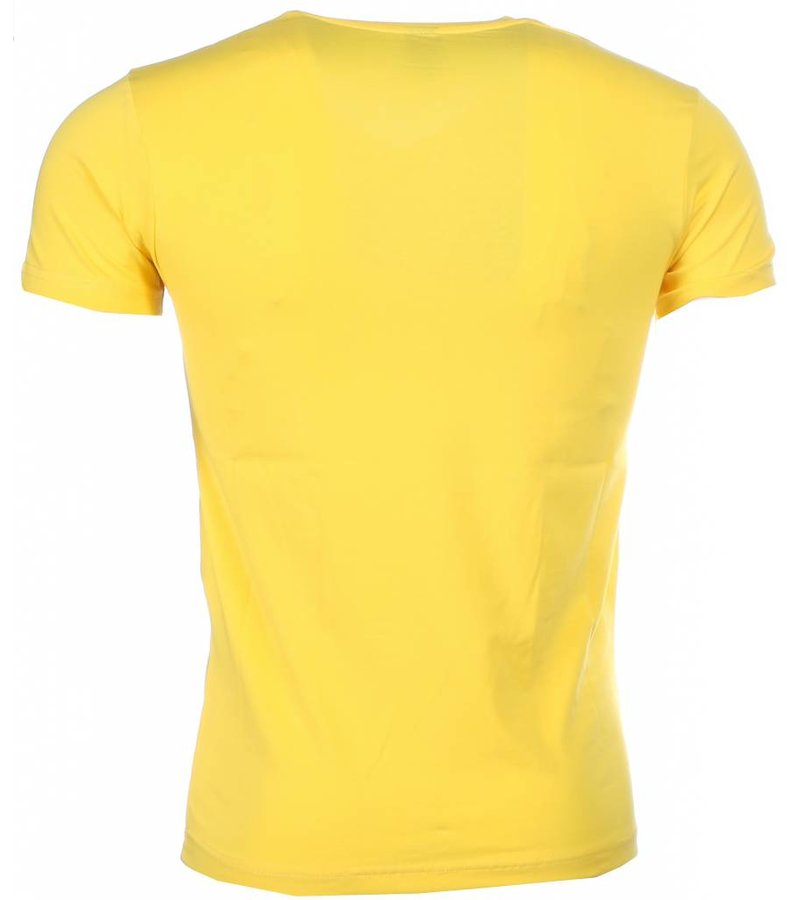 Mascherano T-shirt - NPA Print - Yellow