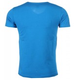 Mascherano T-shirt - Black Edition Print - Blue
