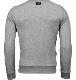 Local Fanatic Playtoy Rachel - Sweater - Grey