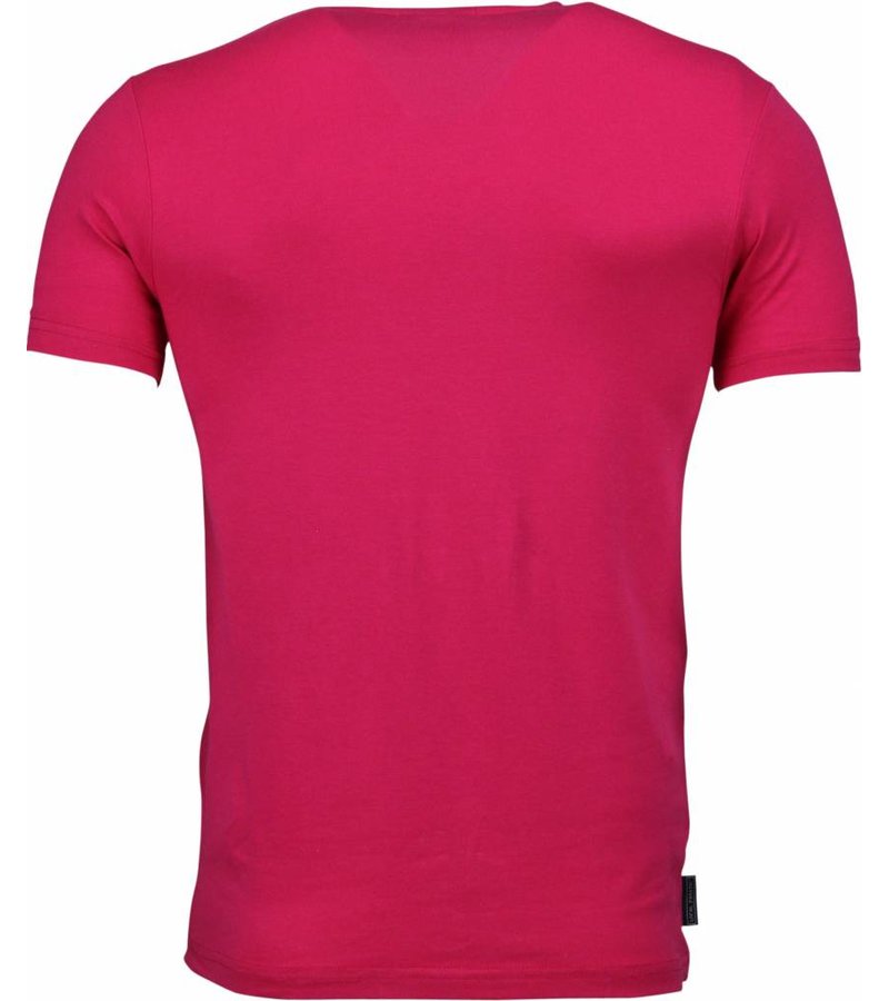 Mascherano T-shirt - The Ladies Love Me Print - Pink