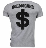 Local Fanatic Golddigger Dollar - T-shirt - Grey