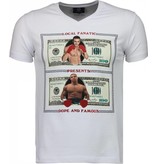 Local Fanatic Golden Boy vs Iron Mike - T-shirt - White