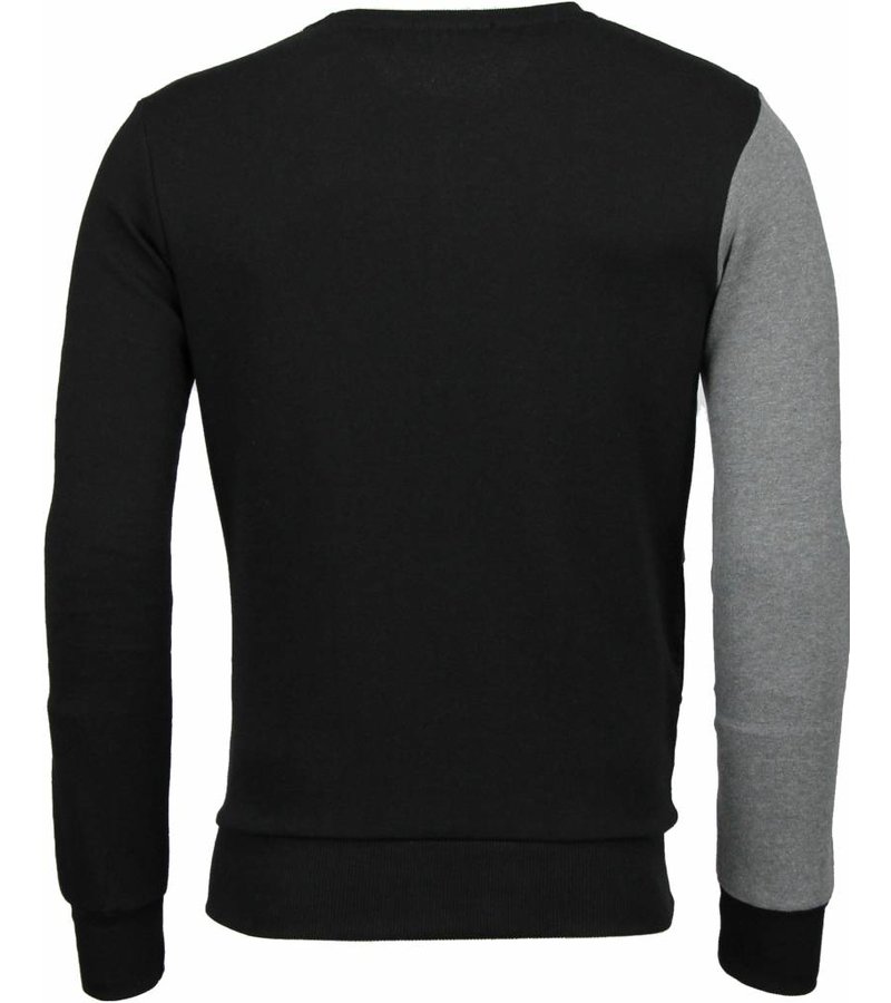 Enos Triangle Style - Sweater - Black