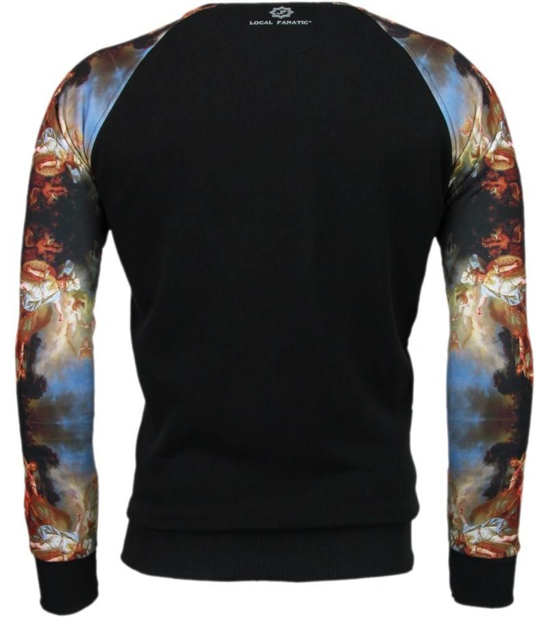 Local Fanatic Mythology Arm Motive - Sweater - Black