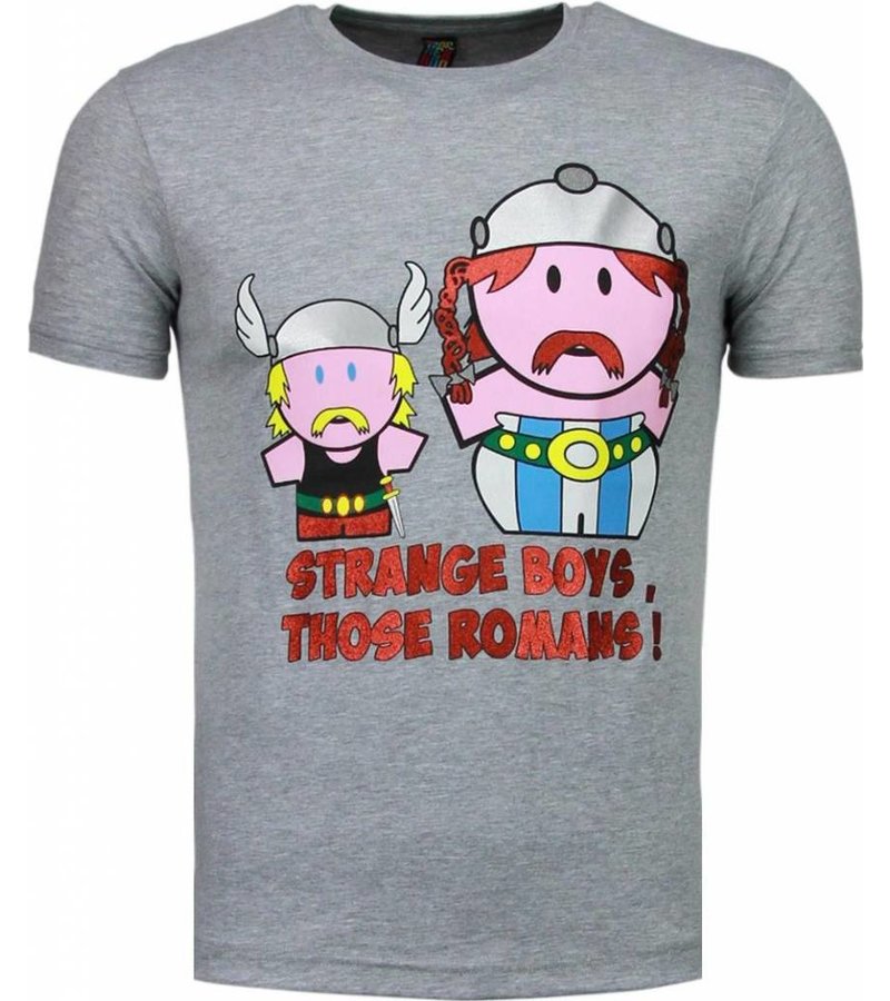 Mascherano Romans - T-shirt - Grey