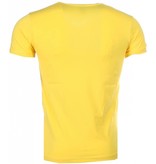 Mascherano Poppin Stewie - T-shirt - Yellow