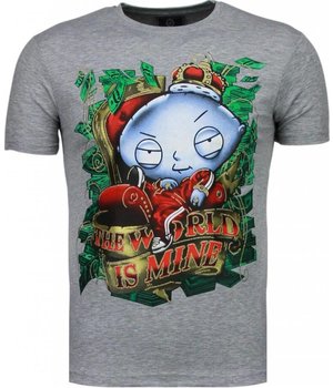 Mascherano Rich Stewie - T-shirt - Grey