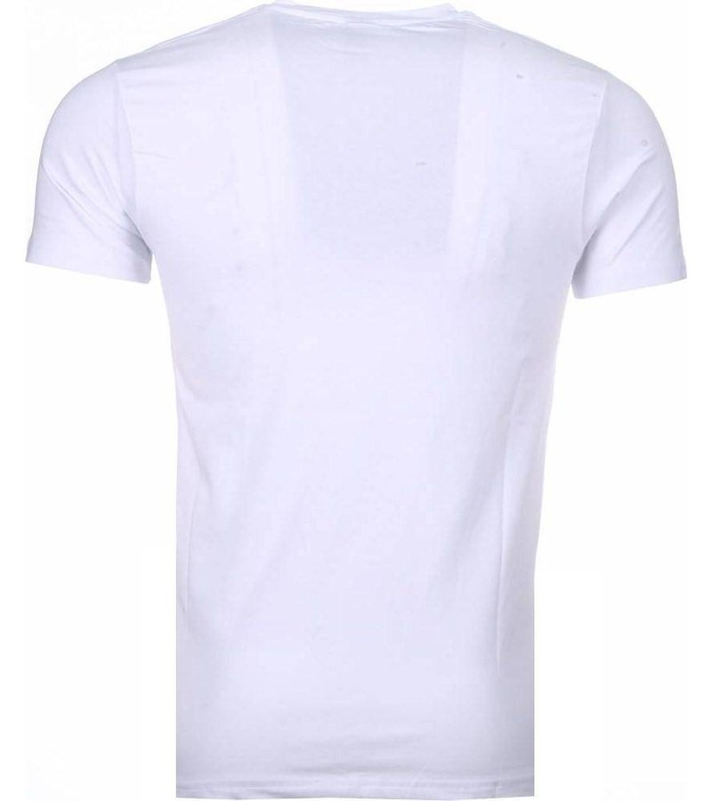 Mascherano Rich Stewie - T-shirt - Wit