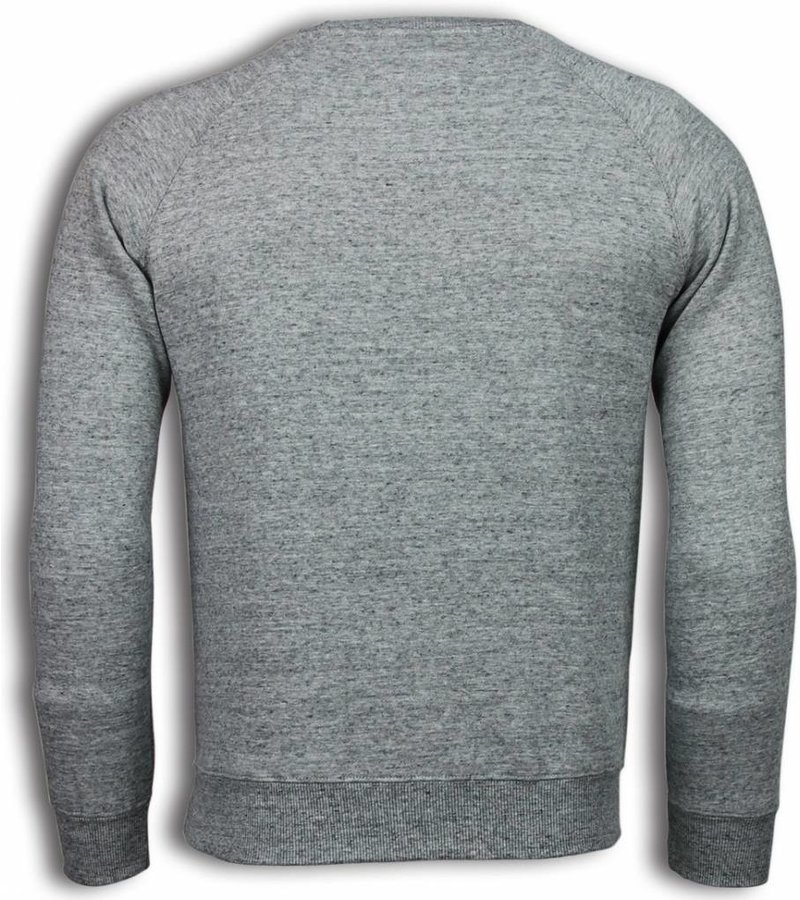 Enos Basic Fit Crewneck- Sweater - Grey