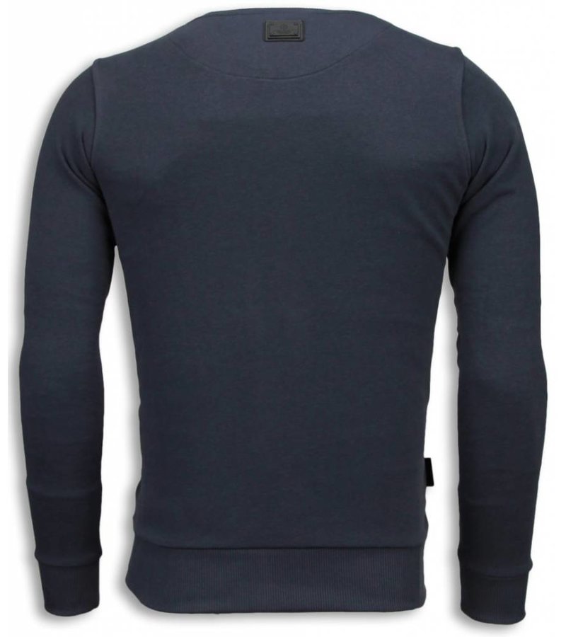 Local Fanatic Casino Popeye - Sweater - Dark Grey