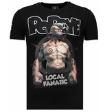 Local Fanatic The Sailor Man - Rhinestone T-shirt - Black