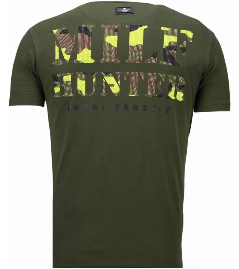 Local Fanatic Predator - Rhinestone T-shirt - Green