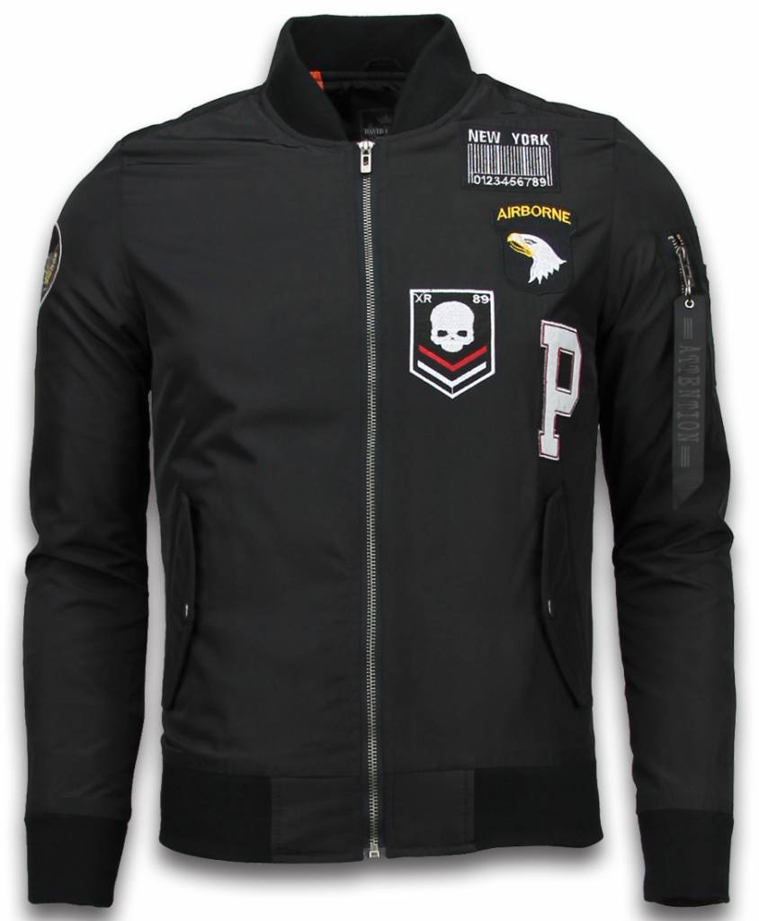 Airborne bomber jacket cheap