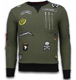 Local Fanatic Exclusief Basic Embroidery - Sweater Patches - Green