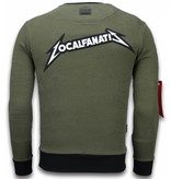 Local Fanatic Exclusief Basic Embroidery - Sweater Patches - Green