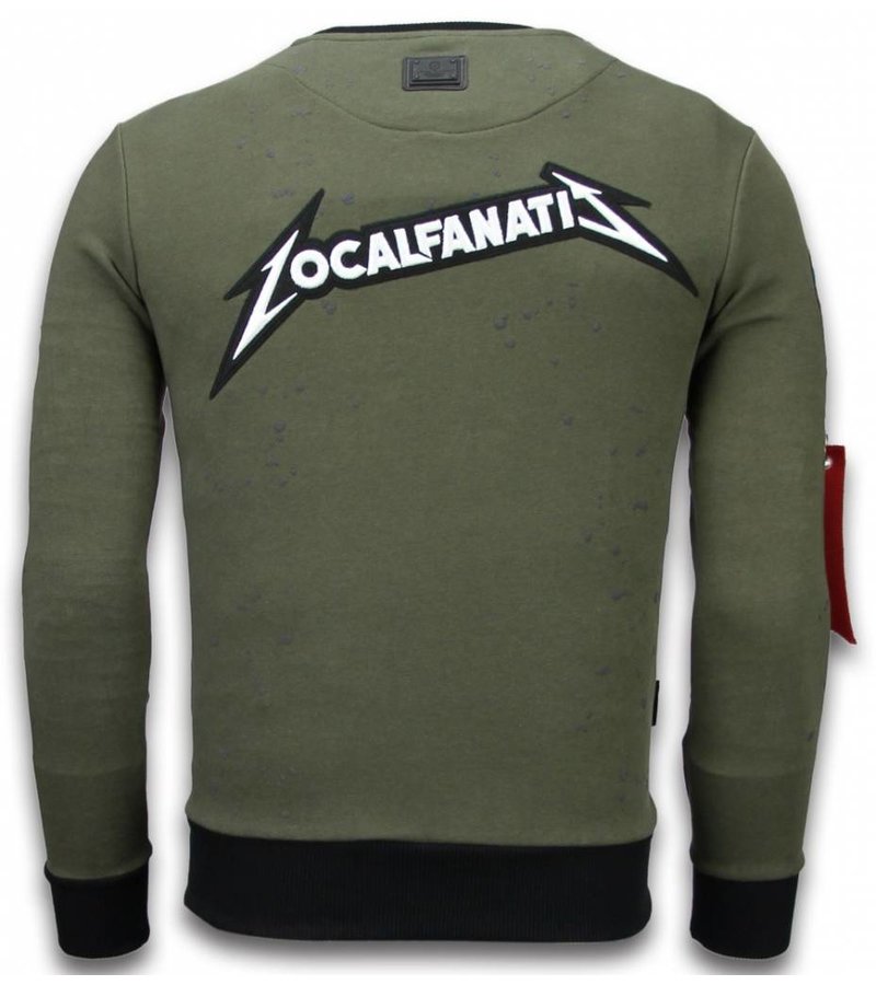 Local Fanatic Exclusief Basic Embroidery - Sweater Patches - Green