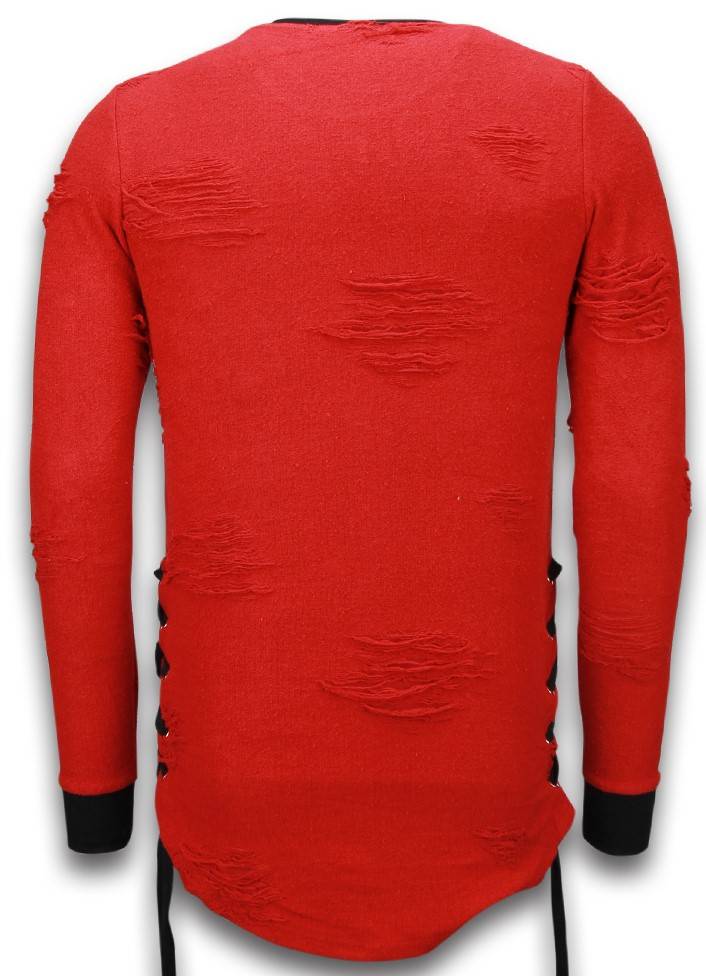 Long fit trui deals