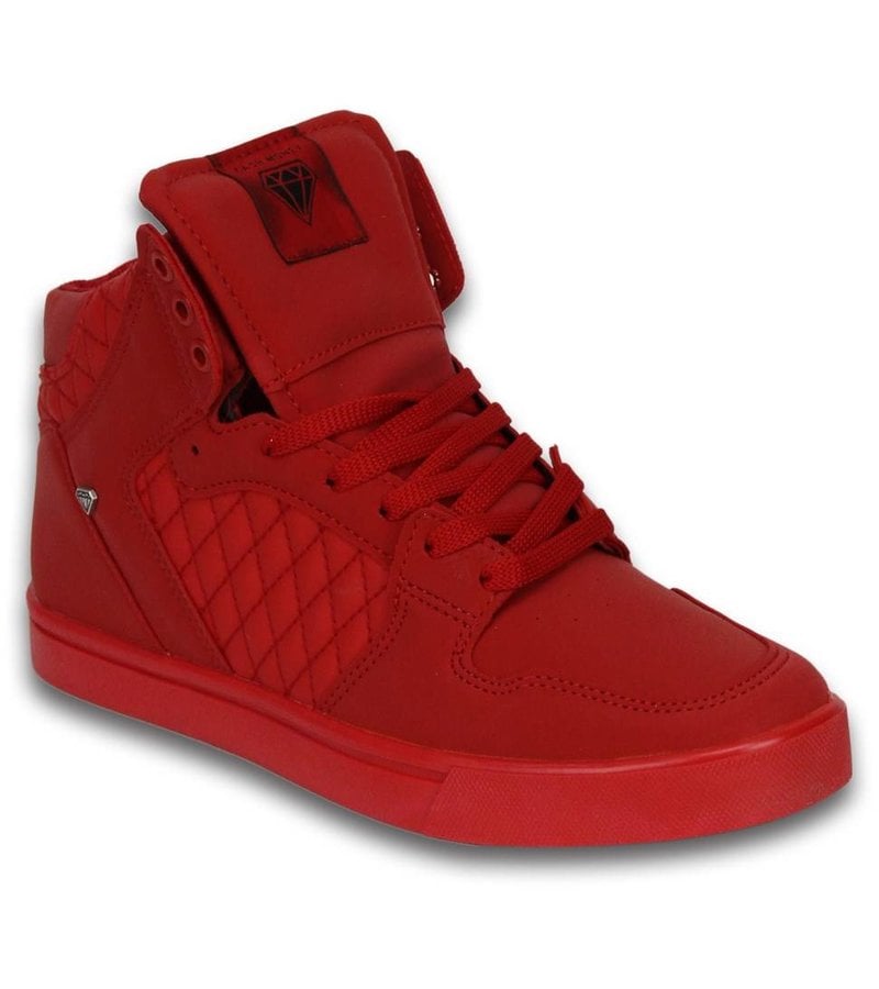 Cash Money Men Shoes -  Sneaker High - Red